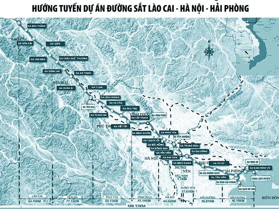 Dự án đường sắt Lào Cai – Hà Nội – Hải Phòng (dự án thành phần 2)